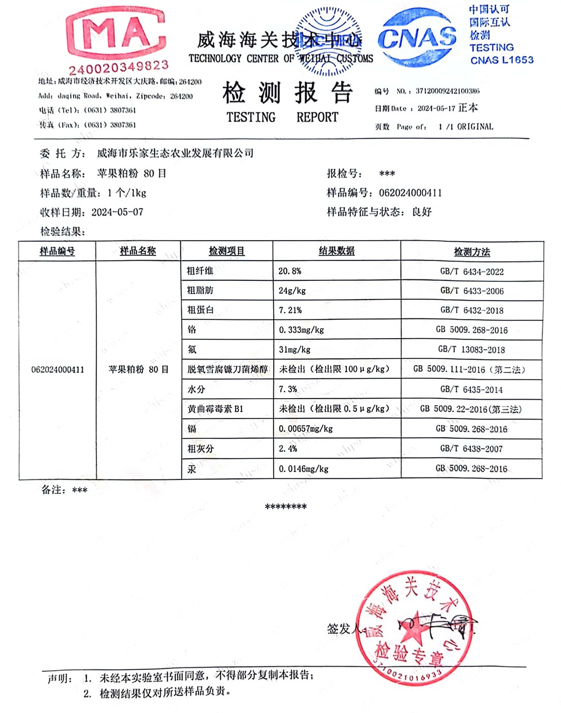 위해해관 분석 보고서
